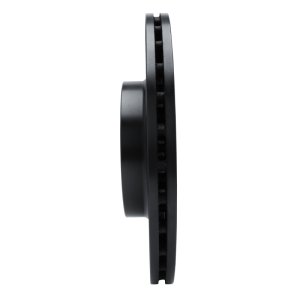 Mercedes-Benz C63 AMG Brake Rotor (1) - Rear - R1 Concepts - Drilled & Slotted - Black - `08-`15